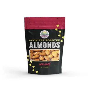 Duck Fat & Sea Salt Roasted Almonds | 3 oz | Cornhusker Kitchen