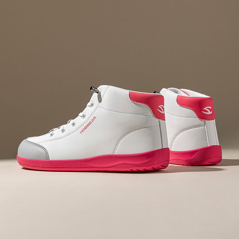 HOBIBEAR Women's & Men's High-Top Leather Barefoot Shoes | Wide-Toe Shoes | High-Top Leather