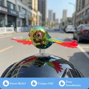 Creative Wind-Powered Flapping Bird Car & Motorcycle Exterior Ornament  No Battery, No Wires — Just Real Airflow Making the Wings Fly, A Flying Companion on Every Ride and Road Trip