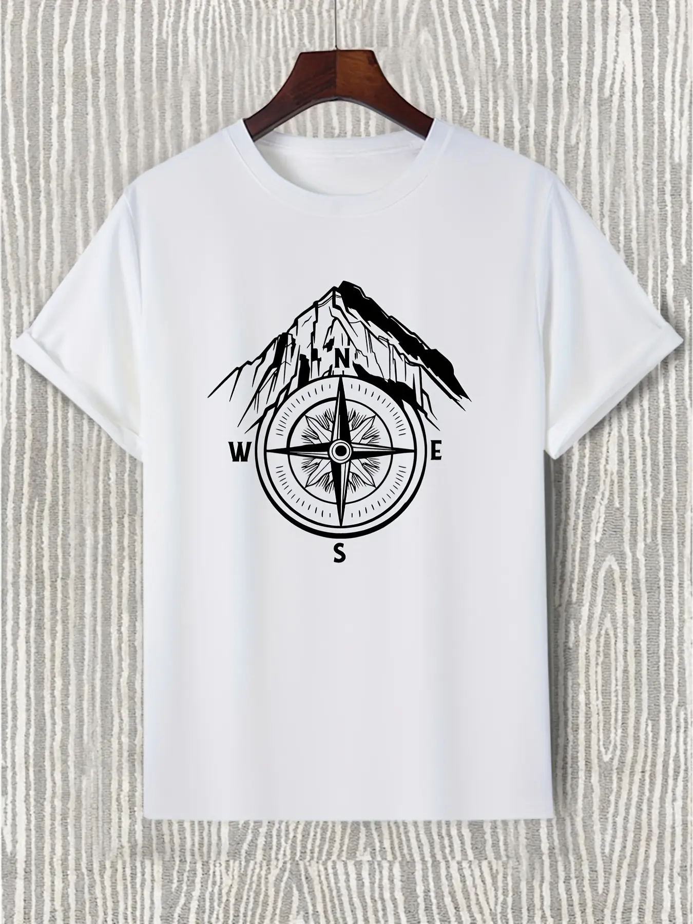 Summer Men's Fashion Print Short Sleeve T-Shirt
