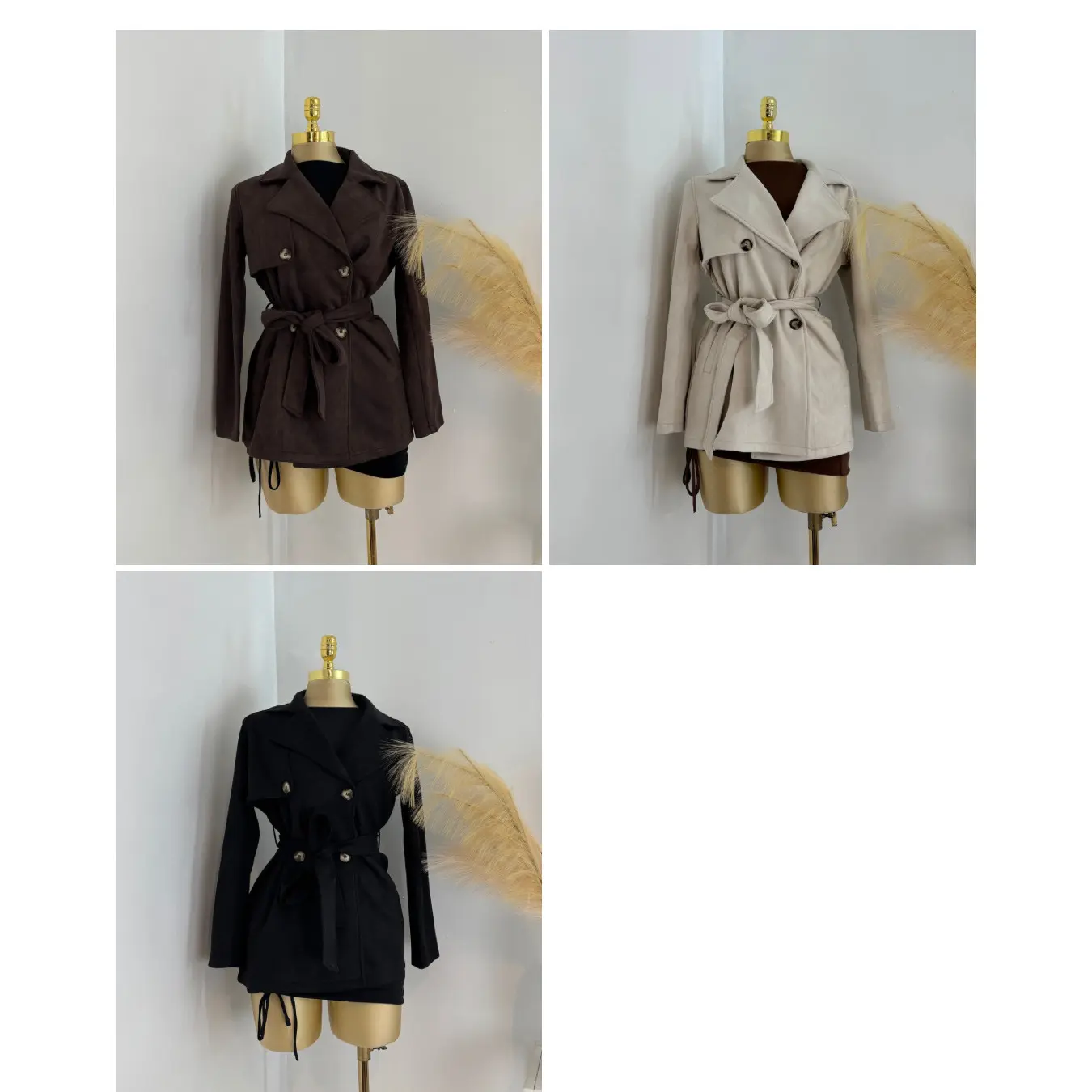 Holiday Suede Coat