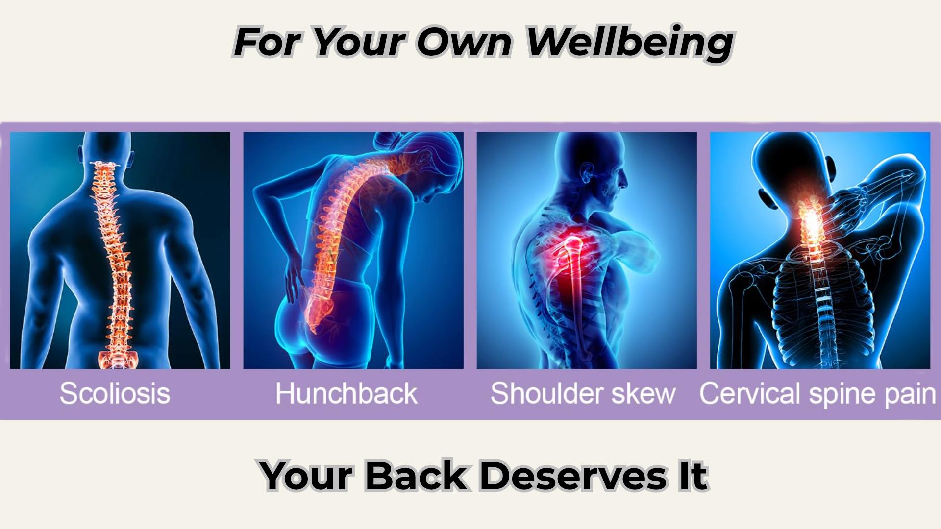 LibertyMove Full Back Posture Corrector for Men & Women, 3.1" Wide Strap Back Brace for Upper & Lower Back Support, Recovery & Pain Relief, Adjustable Spinal Support for Hunchback