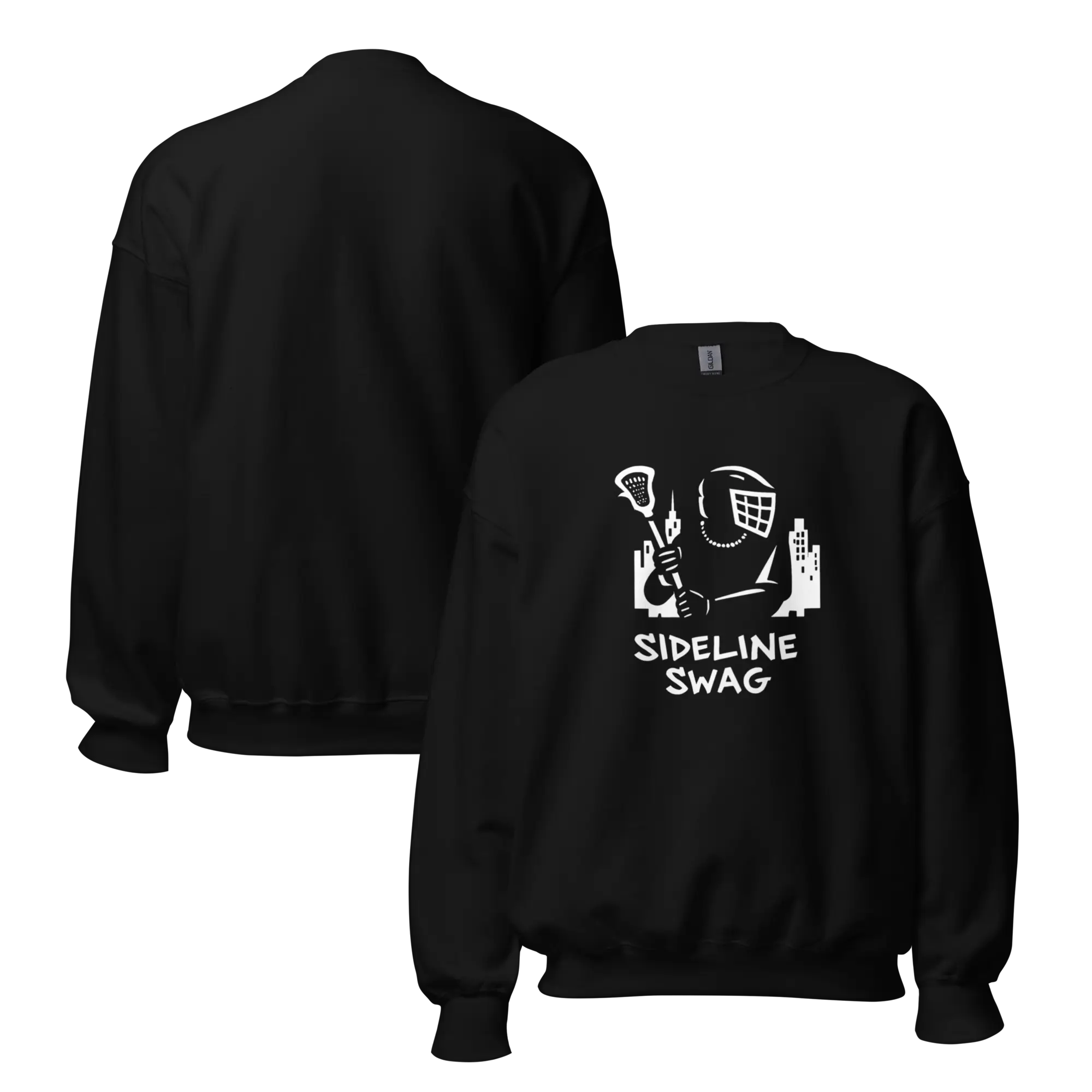 Bro-Lax Cozy Fleece Sweatshirt | Unisex Lacrosse & Streetwear Pullover