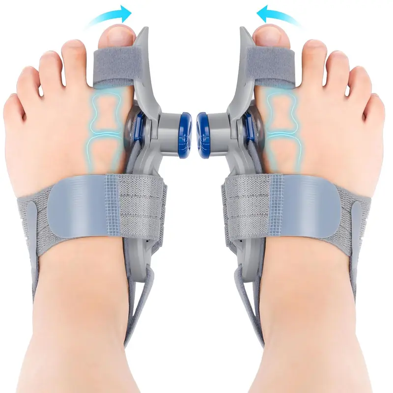 Adjustable Toe Separator for Hallux Valgus Correction, Big Toe Valgus Corrector, Toe Corrector