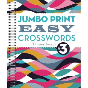 Jumbo Print Easy Crosswords #3