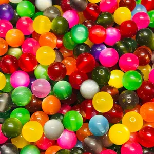 A3- 20 pack 16mm Cateye Bead Mixes of your Choice  for Crafting