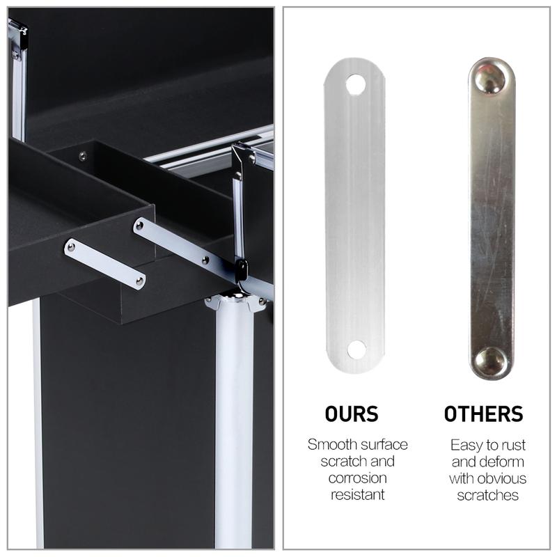 Professional 4-in-1 Rolling Makeup Train Case with Removable Wheels, Large Aluminum Cosmetic Trolley Organizer for Travel and Storage