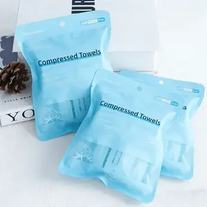 Thickened  Compressed Towels Tablets Disposable Face Towels for Travel Camping Hiking 1 Pack 6 Count Size "23.6*11.8" ﻿