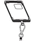 Vegan Leather Tan Wristlet