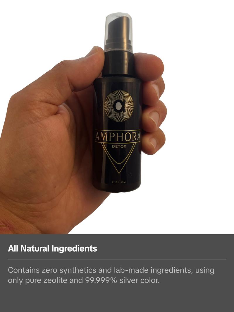 Detox | Silver & Zeolite Spray | 2oz