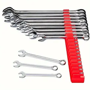 20PCS Magnetic Wrench Organizer, Modular Hex Head Tool Holder for Garage, Home Toolbox Storage