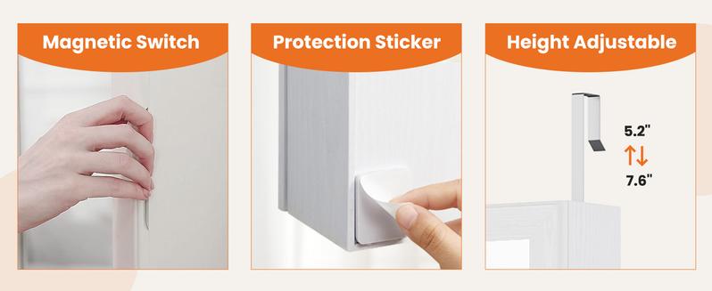 HomeSquad Full-Length Mirror Jewelry Cabinet, Wall or Door Mount, Organizer Armoire with Built-in Makeup Mirror, Lockable Storage with 2 Drawers HomeSquad Full-Length Mirror Jewelry Cabinet, Wall or Door Mount, Organizer Armoire with Built-in Makeup Mirror, Lockable Storage with 2 Drawers