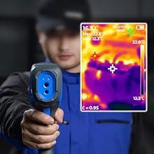 TOPDON TC004 Thermal Imaging Camera, 256 x 192 IR High Resolution Handheld Infrared Camera