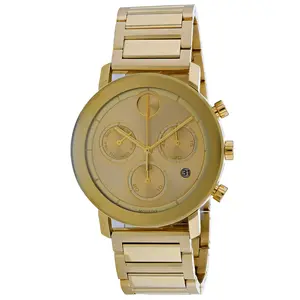 Movado Bold Evolution Gold Ion-Plated Mens Watch