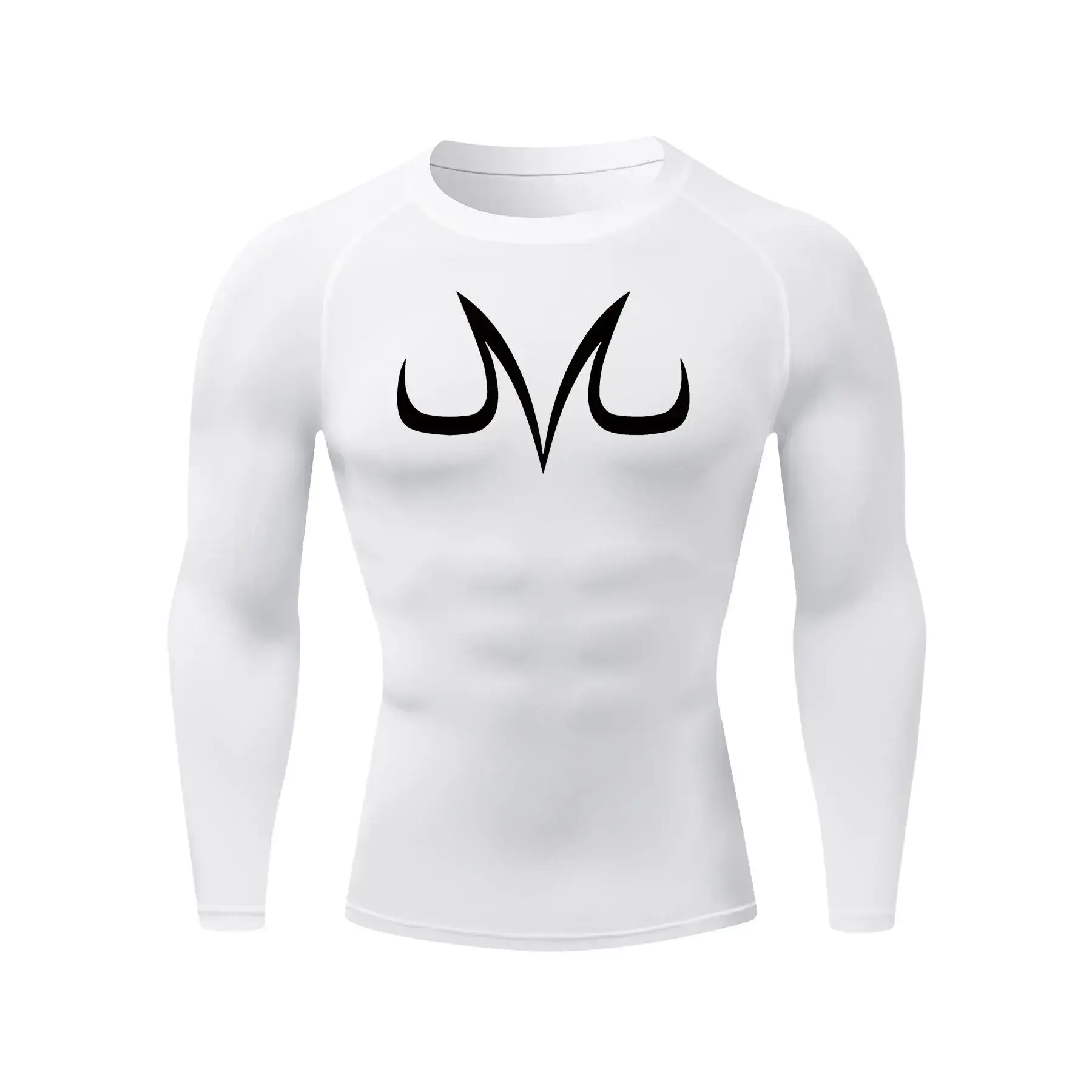 Men's Graphic Print Round Neck Raglan Sleeve Tee, Tight Casual Long Sleeve T-shirt for Spring & Fall, Men's Top for Daily Wear Men's Graphic Print Round Neck Raglan Sleeve Tee, Tight Casual Long Sleeve T-shirt for Spring & Fall, Men's Top for Daily Wear