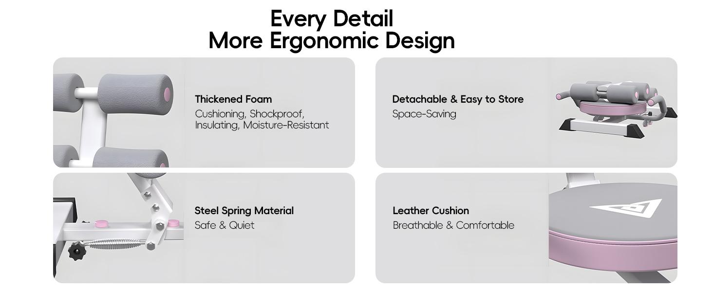 Core Trainer Sit-Up Bench with 360° Twist Seat - 110kg Capacity Adjustable Ab Workout Machine for Home Gym, Foldable & Ergonomic Design for Full Core & Oblique Training,gym stuff,at home gym equipment portable exercise equipment Core Trainer Sit-Up Bench with 360° Twist Seat - 110kg Capacity Adjustable Ab Workout Machine for Home Gym, Foldable & Ergonomic Design for Full Core & Oblique Training,gym stuff,at home gym equipment portable exercise equipment