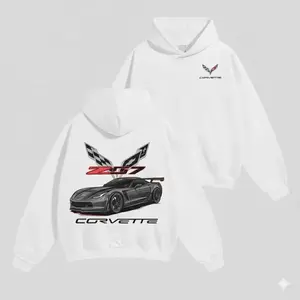 Corvette C7 Z06 Hoodie/Sweatshirt | Racing Car Graphic Tee | Vintage JDM Style Gift for Men/Women