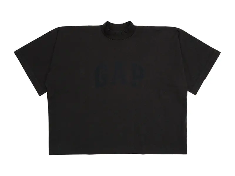 Yeezy Unisex Gap Dove No Seam Tee Black, from StockX