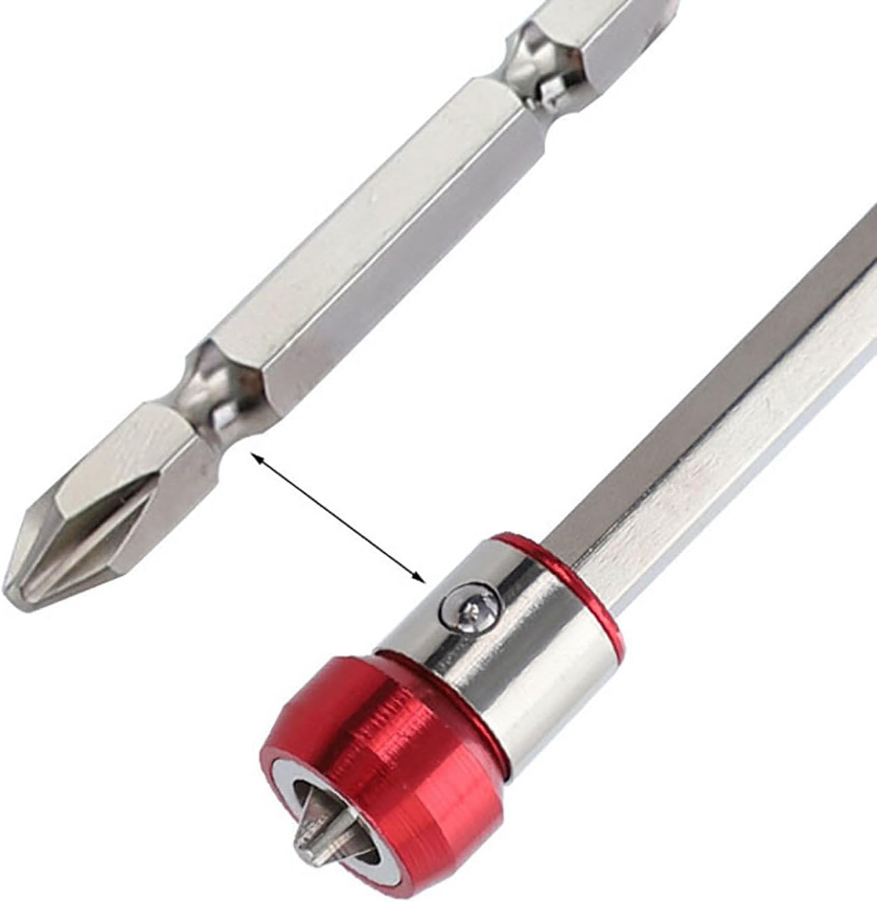 6PCS Magnetic Ring Screwdriver Set, Universal 1/4 Inch Hex Bit Magnetizer, Removable Magnetic Ring for Electric Drill & Screwdriver Bits, Strong Magnetization Tool AccessoriesPower Tools 6PCS Magnetic Ring Screwdriver Set, Universal 1/4 Inch Hex Bit Magnetizer, Removable Magnetic Ring for Electric Drill & Screwdriver Bits, Strong Magnetization Tool AccessoriesPower Tools