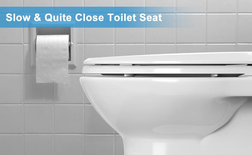 【GARVEE】 Elongated Toilet Seat with Toddler Seat Built in 【GARVEE】 Elongated Toilet Seat with Toddler Seat Built in