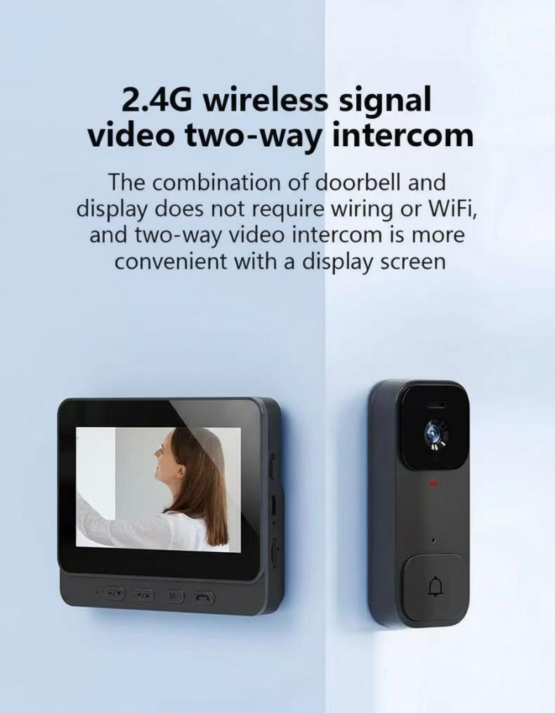 2026 Upgraded X7/X8 No WiFi Video Doorbell with Screen – Wireless Doorbell Camera, No App, No Monthly Fees,Two-Way Talk, Night Vision 2026 Upgraded X7/X8 No WiFi Video Doorbell with Screen – Wireless Doorbell Camera, No App, No Monthly Fees,Two-Way Talk, Night Vision