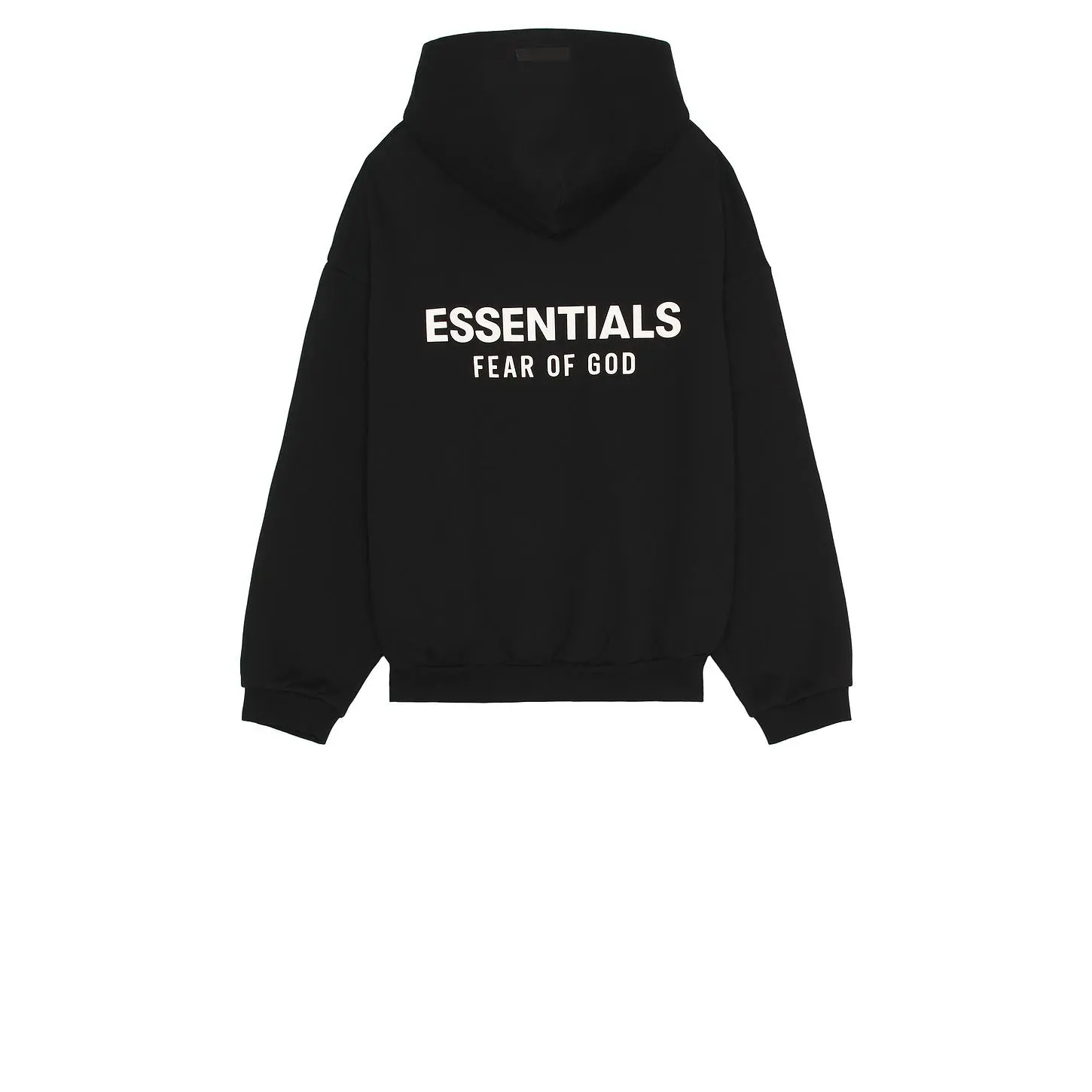 Fear of God ESSENTIALS Fleece Hoodie in Black Unisex