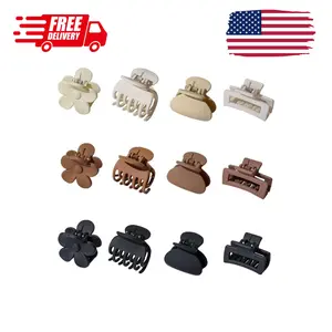 Small Claw Clips for Thin/Medium Thick Hair,12Pcs 1.5 Inch