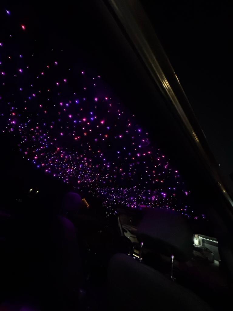 1000PCS Fiber Optic Car Home Headliner Star Light Kit, Roof Starlight Ceiling Lights, Color-Changing, App+24 Key Remote Control, Static 16Color And Rgb Light Change, Fade, Jump, Spark, Mode Speed Sensitivity Adjustment, Interior Led Vehicle