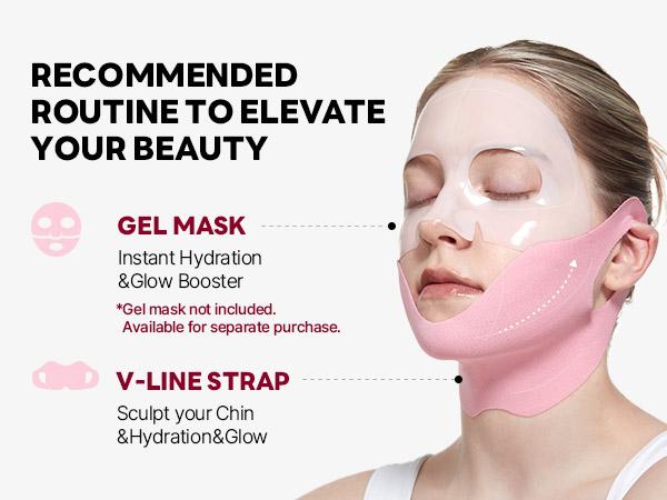 [Viral] Camellia Deep Collagen Chin Lifting Gel Mask – Zempic Neck Solution, Double Chin Reducer, Defined Jawline Shaper,  Firming, Jeju Camellia Ingredients for Skin Repair