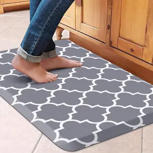 Kitchen Mat and Rugs Cushioned Anti-Fatigue,17.3"x 28",Non Slip Waterproof Ergonomic Comfort Mat for Kitchen, Floor Home, Office, Sink, Laundry