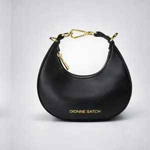 MINI ASHLEY CROISSANT BAG | GOLD