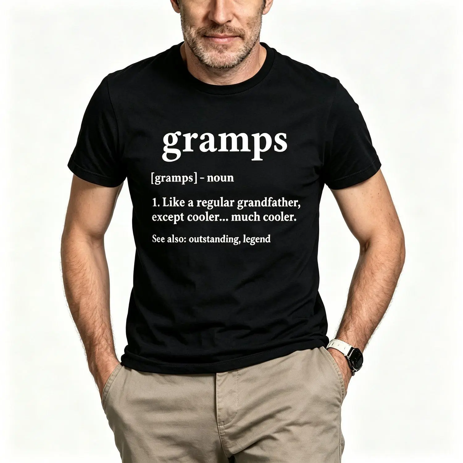 Grandpa Gift for Gramps - Fathers Day Birthday Gift Idea T-Shirt