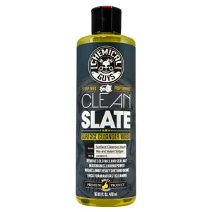CHEMICAL GUYS Clean Slate Surface Cleanser Wash – Strips Wax, Sealant & Residue for a Fresh Start, Deep Cleans Paintwork to Prep for Coatings, High Suds Formula Safe for All Finishes, Ideal for Full Details & Polishing Prep