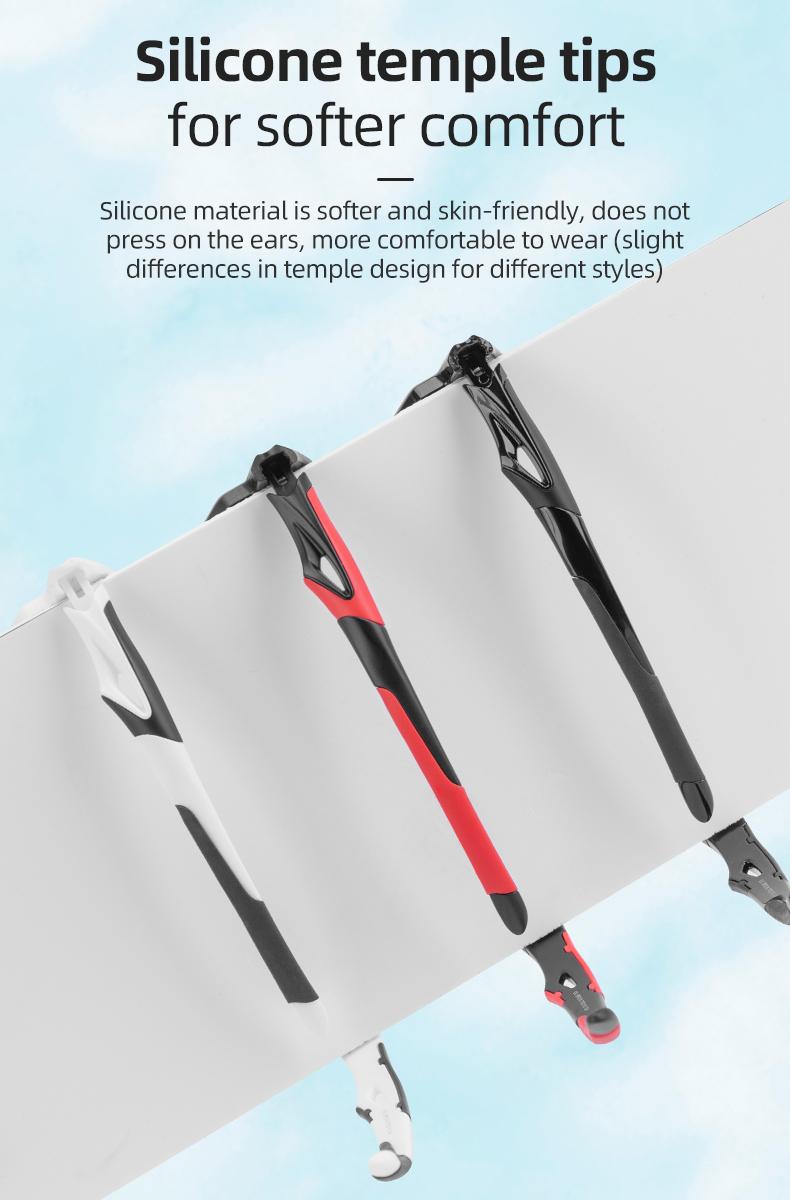 ROCKBROS Polarized Sunglasses for Men Women UV400 Protection Cycling Bike Glasses Lightweight Frame Driving Sunglasses