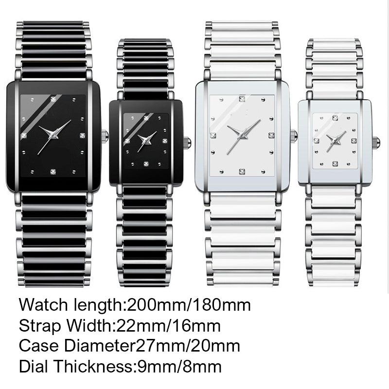 Elegant Square Couple Watches for Valentine’s Day  Matching His & Hers Set#ValentinesGift #CoupleWatches #MatchingWatches #HisAndHers #RelationshipGoals #ValentinesDay2025 #CoupleGoals #GiftsForHim #GiftsForHer #ModernWatches #MinimalistWatch