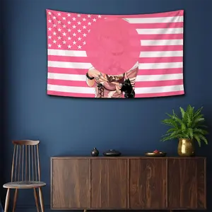 Vintage Deatth Notte Missa Graphic Flag, Large Durable Polyester Wall Hanging, Dark Aesthetic Room Decor, Gift for Anime Fans  | GN060326.R0597.ID01