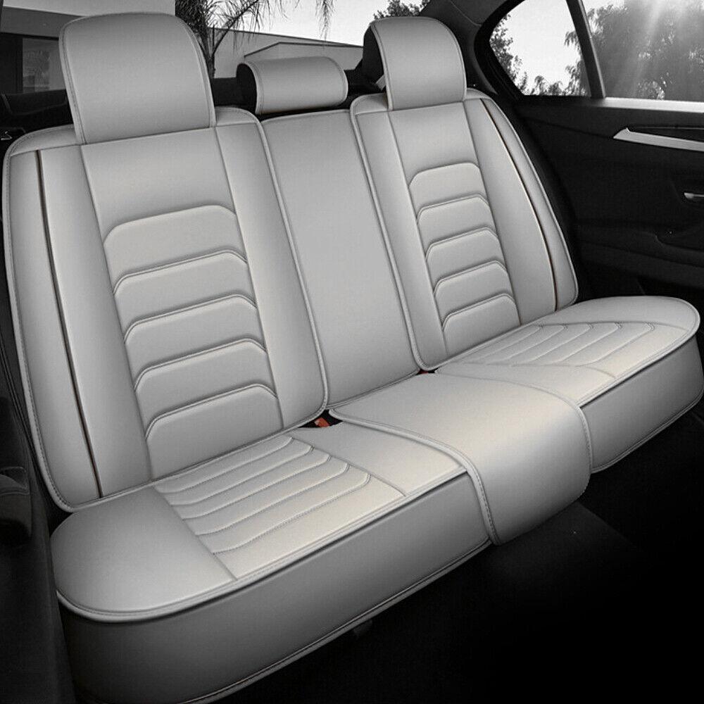 Fits For Chevrolet Silverado GMC 1500 2500HD 3500HD Car 5 Seat Covers Full Set PU Leather Front Rear Cushion Protector Pad Open Side Mat - Valentine's Day Gift For Lover Fits For Chevrolet Silverado GMC 1500 2500HD 3500HD Car 5 Seat Covers Full Set PU Leather Front Rear Cushion Protector Pad Open Side Mat - Valentine's Day Gift For Lover