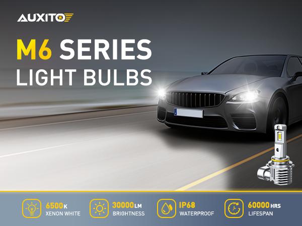 1998-2018 Toyota Camry AUXITO LED Headlight Bulbs, 9005 High Beam & 9006 Low Beam (1998-2006), 9005 High Beam & H11 Low Beam (2007-2018), 30000LM 6500K Cool White, Anti-glare,CANBUS Ready,No error,No Flickering, Plug and Play 1998-2018 Toyota Camry AUXITO LED Headlight Bulbs, 9005 High Beam & 9006 Low Beam (1998-2006), 9005 High Beam & H11 Low Beam (2007-2018), 30000LM 6500K Cool White, Anti-glare,CANBUS Ready,No error,No Flickering, Plug and Play