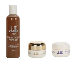 Chatto's Teenage Acne System Mild Strength | 3-Step Skin Maintenance – Enzyme Exfoliation Treatment, Facial Cleanser & Skin Recovery Cream – Daily Moisturizing, Hydrating & Nourishing – Brightens Uneven & Dull Skin – Skincare for Teens & Adults