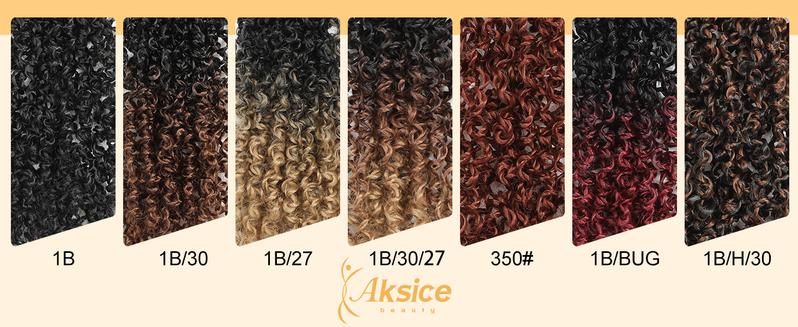 Alrence 8 Inch Yanky Twist Crochet Hair for Black Women 3 Packs Pre-looped Yankee Twist Hair Brown Spring Mini Passion Twist with Curly Ends Synthetic Crochet Braids (8 Inch, OT30#)
