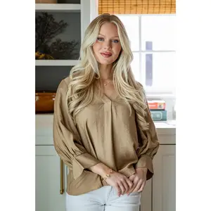 FINAL SALE - Soft Spoken Long Sleeve Blouse