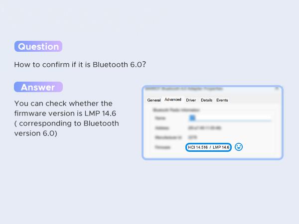 UGREEN USB Bluetooth Adapter for PC, Bluetooth 6.0 Dongle Receiver EDR & BLE, Plug & Play for Windows 11/10/8.1, for Headphone/Keyboard/Mouse/Speakers/Printer