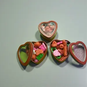 Heart-shaped scented wax melt collection