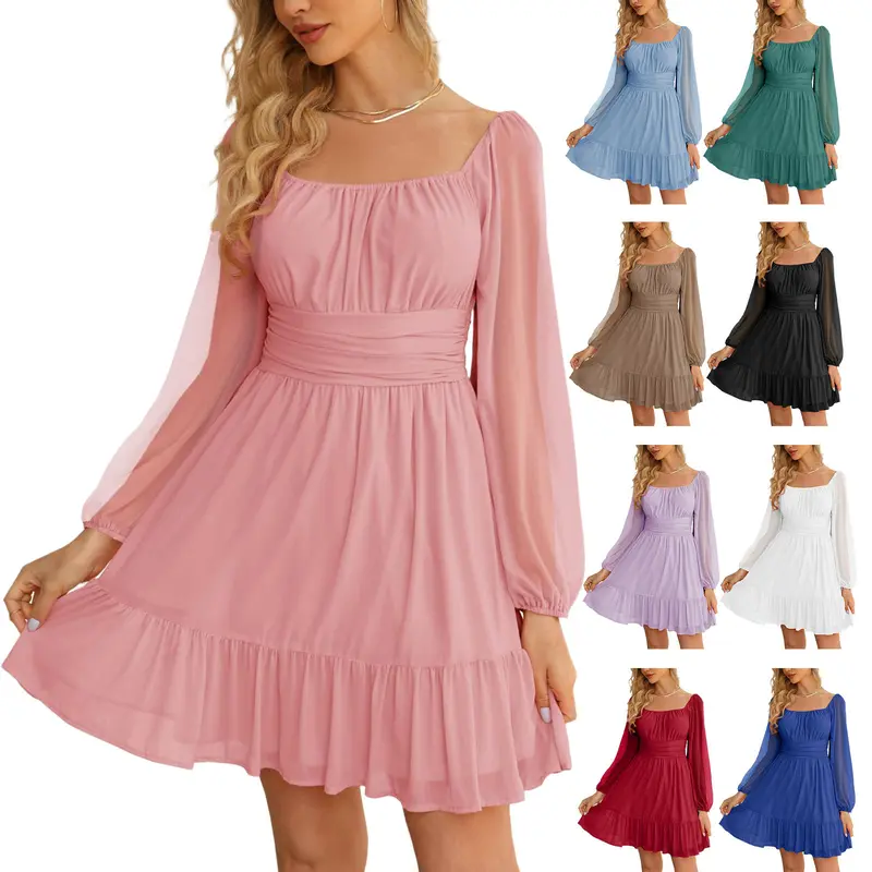 blue hoco dress with sleeves - TikTok Shop