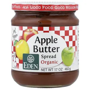 Eden Foods Organic Apple Butter Spread, 17 oz (482 g)
