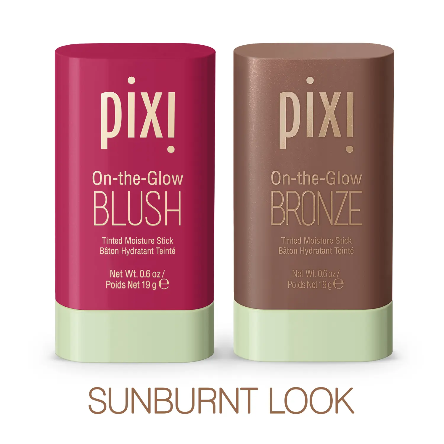 Pixi Cosmetic Bronzing Blush DUO - Lightweight Bronzer + Blush with Cherry & Ginseng, Ideal for Daily Makeup Application