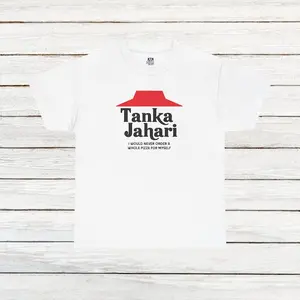 Tanka Jahari Shirt  Funny Impractical Jokers Pizza Parody Tee