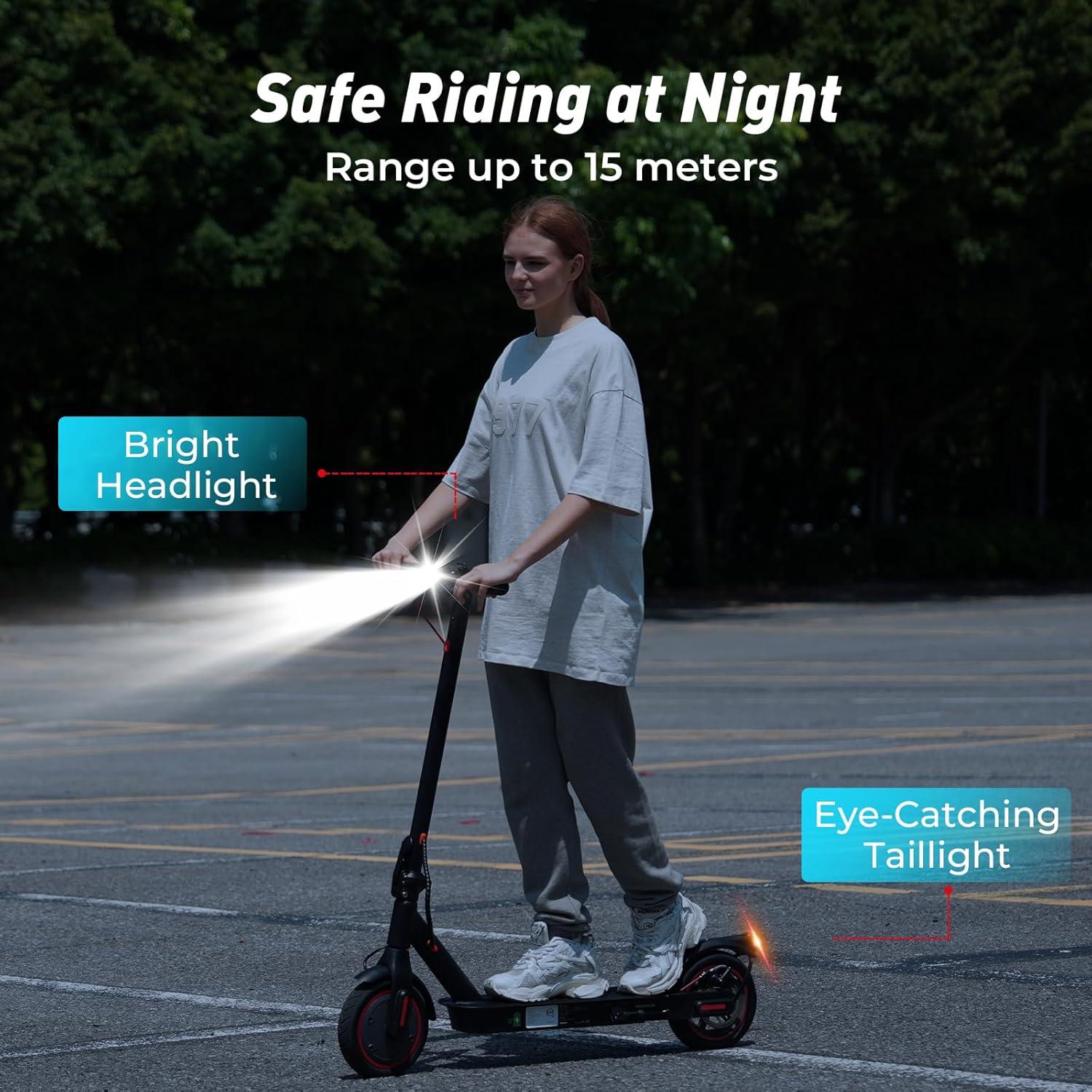 【New Year Sale】Electric Scooters for Commuting,  28MPH/21MPH Max Speed,1000W/500W/350W Motor, 37/35 Miles Max Range,  with Dual Suspensions & Braking Foldable Commuter E-Scooter for Adults/Teens SpringStatements