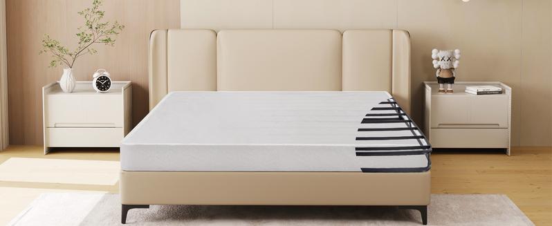 EGO Metal Box Spring, Mattress Foundation, Only with Fabric Cover, Easy Assembly, Noise Free Bed Frame Bedroom Furniture EGO Metal Box Spring, Mattress Foundation, Only with Fabric Cover, Easy Assembly, Noise Free Bed Frame Bedroom Furniture