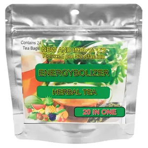Energybolizer Herbal Tea | 24 Tea Bags | 20 IN ONE Flavor Energybolizer Herbal Tea | 24 Tea Bags | 20 IN ONE Flavor